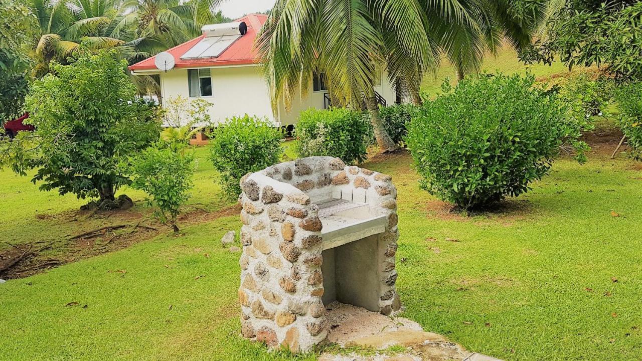 Вилла Huahine - Tipanier House Haapu Экстерьер фото