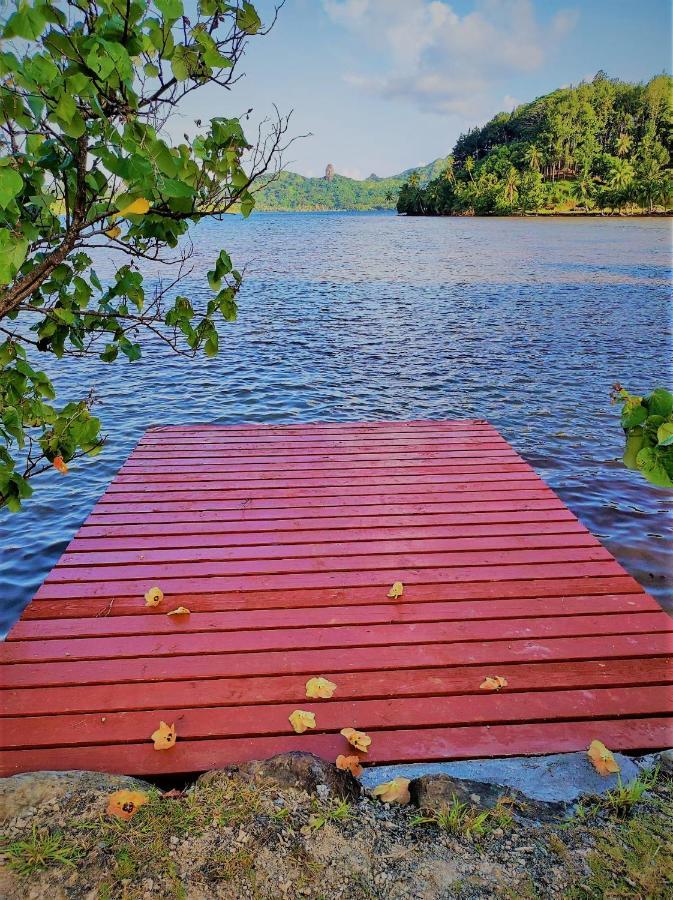 Вилла Huahine - Tipanier House Haapu Экстерьер фото