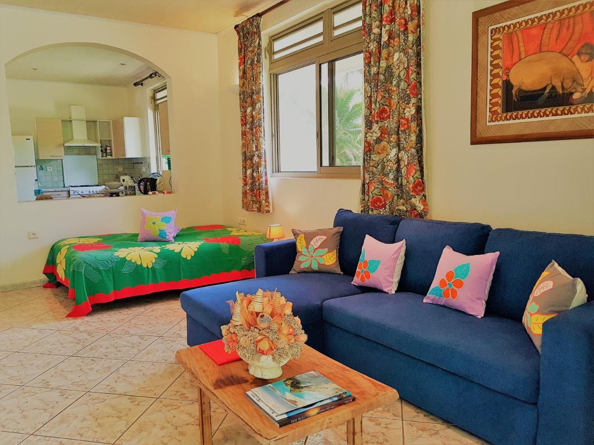 Вилла Huahine - Tipanier House Haapu Экстерьер фото